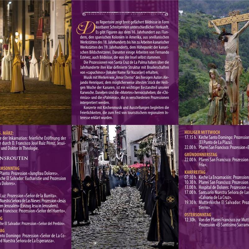 Semana Santa La Palma Programm